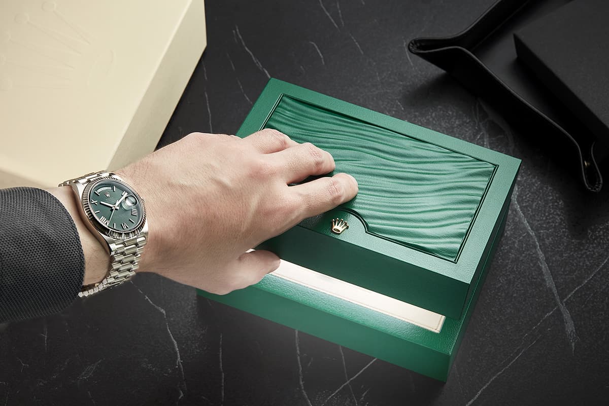 Rolex Herren Präsident Armband an der Day-Date 40 mm (Platin)
